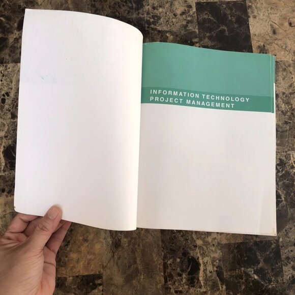 Information Technology Project Management Schwalbe, Kathy 8th Edi PB - Picture 6 of 11